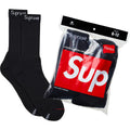 SUPREME SOCKS - BLACK
