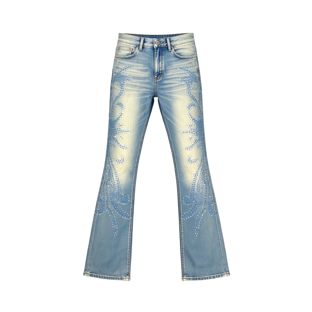 RST-6040 REELISTIK DIAMOND STACKED PREMIUM DENIM - LT BLUE