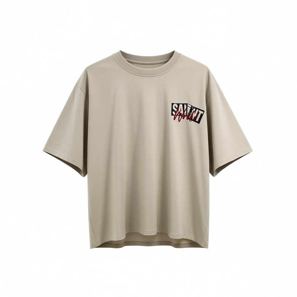 SAINT WORLD TEE - TAN