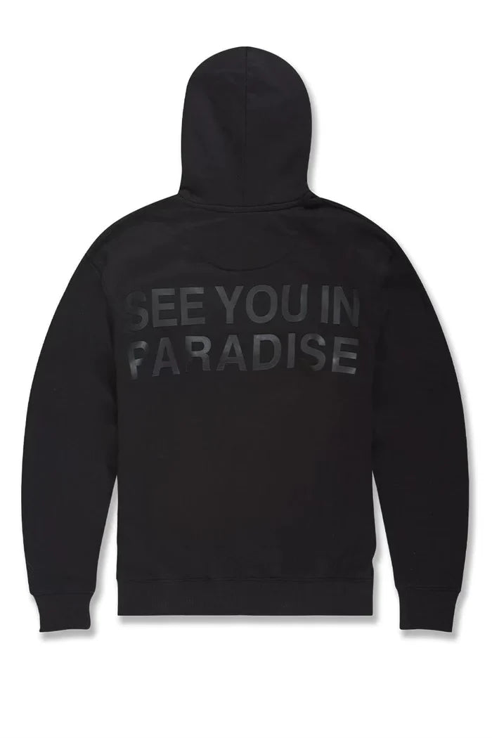 KIDS SEE YOU IN PARADISE HOODIE- BLACK