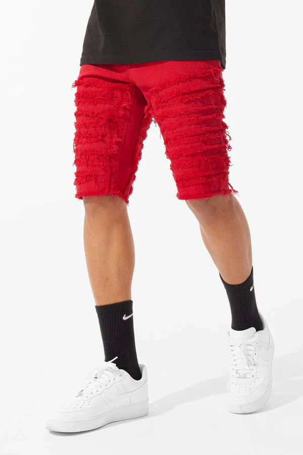 OG - PYTHON SHORTS -RED