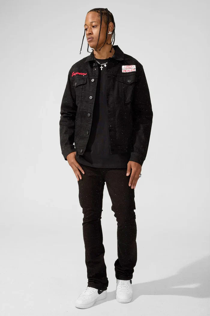 Local Dealer Trucker Jacket (Jet Black)