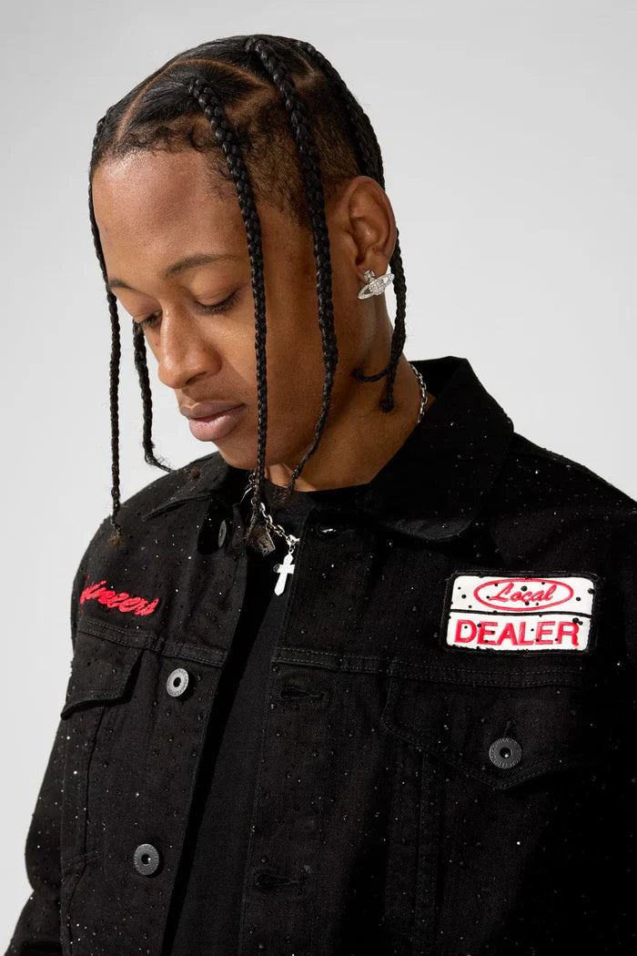 Local Dealer Trucker Jacket (Jet Black)