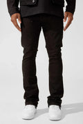 Super Skinny Stacked Fit - Local Dealer Denim - Martin Stacked Collection (Jet Black)