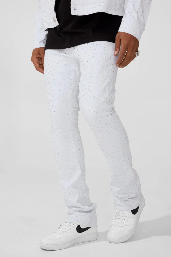 Super Skinny Stacked Fit - Local Dealer Denim - Martin Stacked Collection (White)