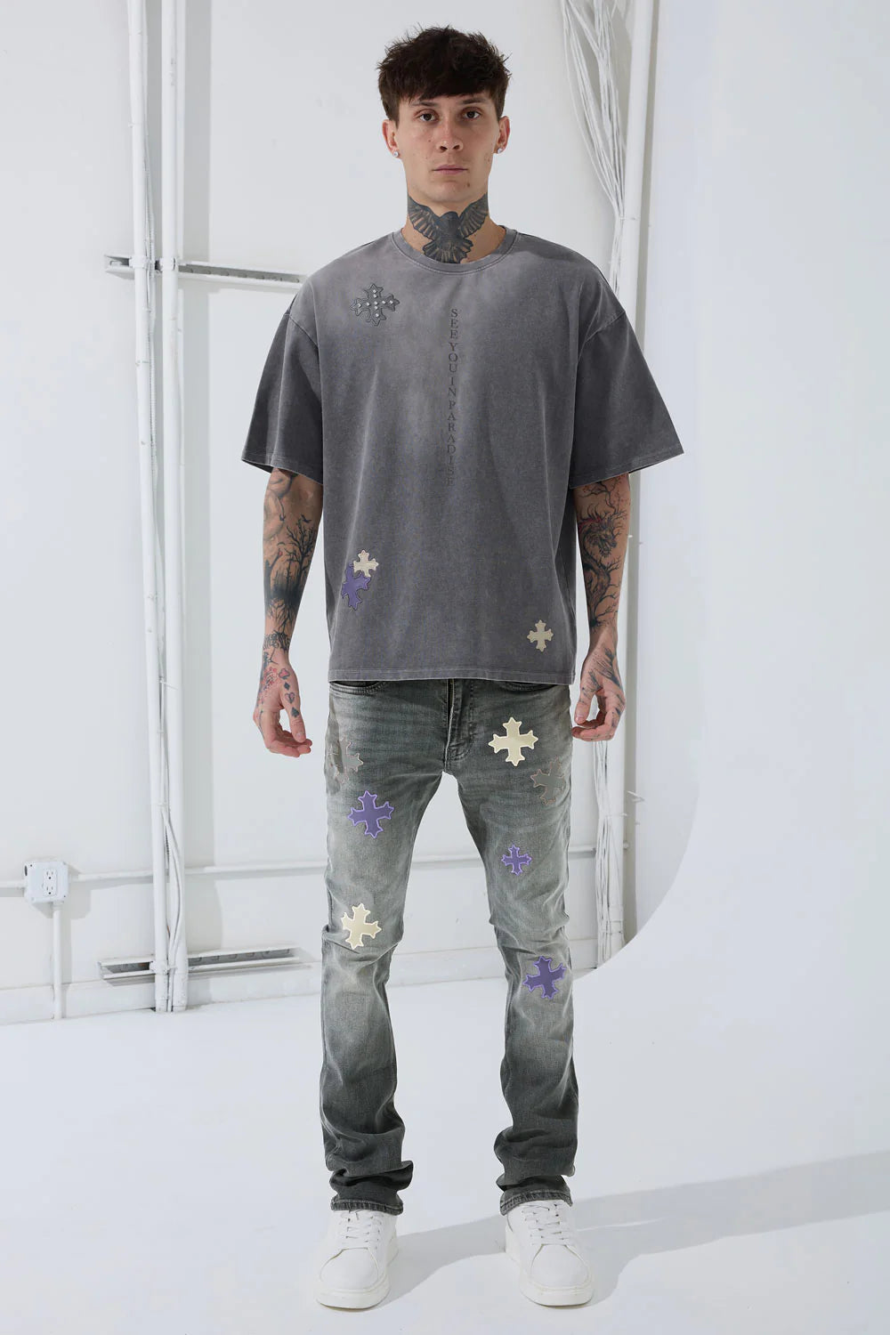 Reckoning Stacked Denim (Smoked Grey)