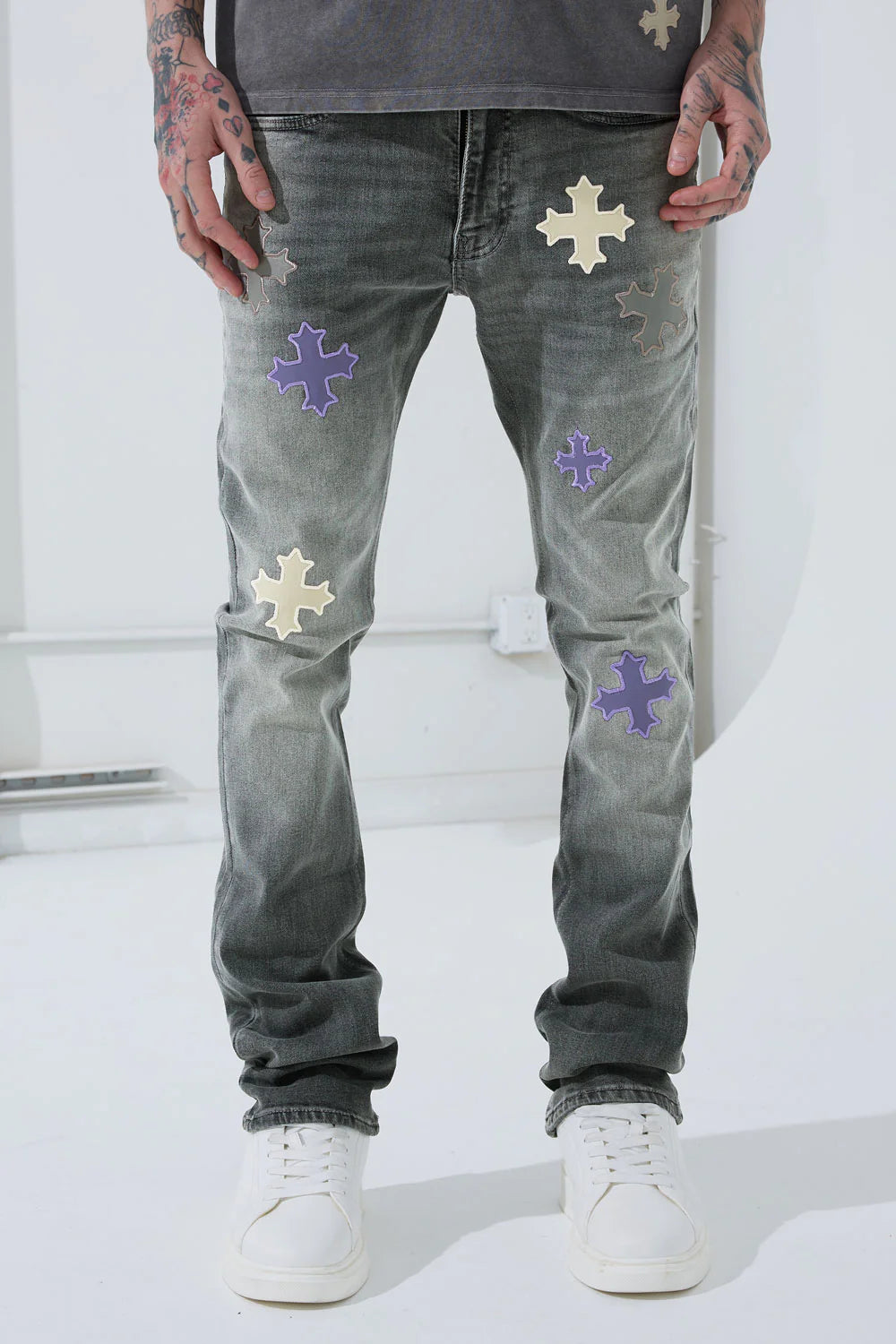 Reckoning Stacked Denim (Smoked Grey)