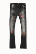 Kids Reckoning Stacked Denim (Black Shadow)