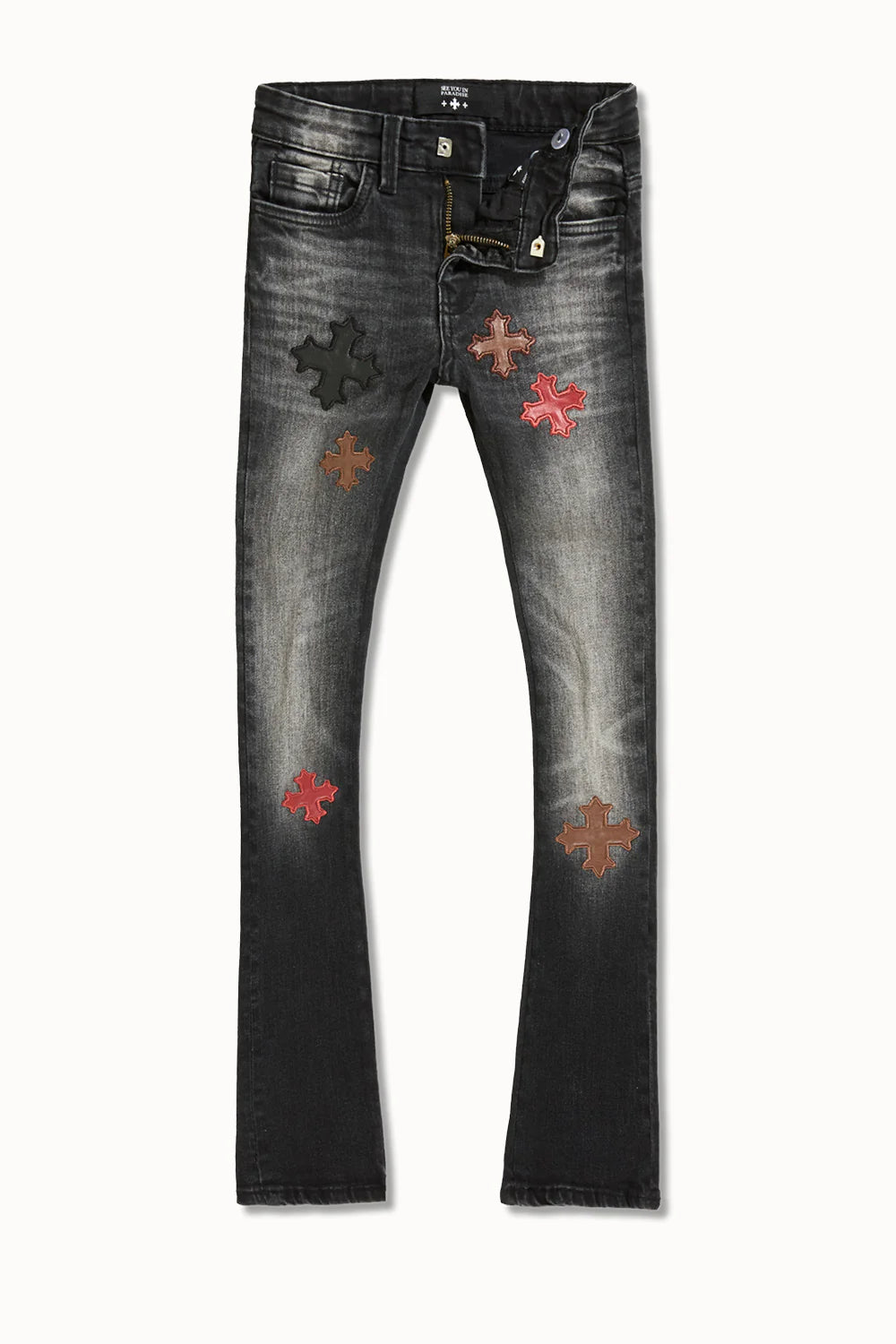Kids Reckoning Stacked Denim (Black Shadow)