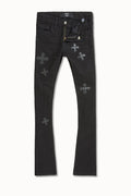 Kids Reckoning Stacked Denim (Jet Black)