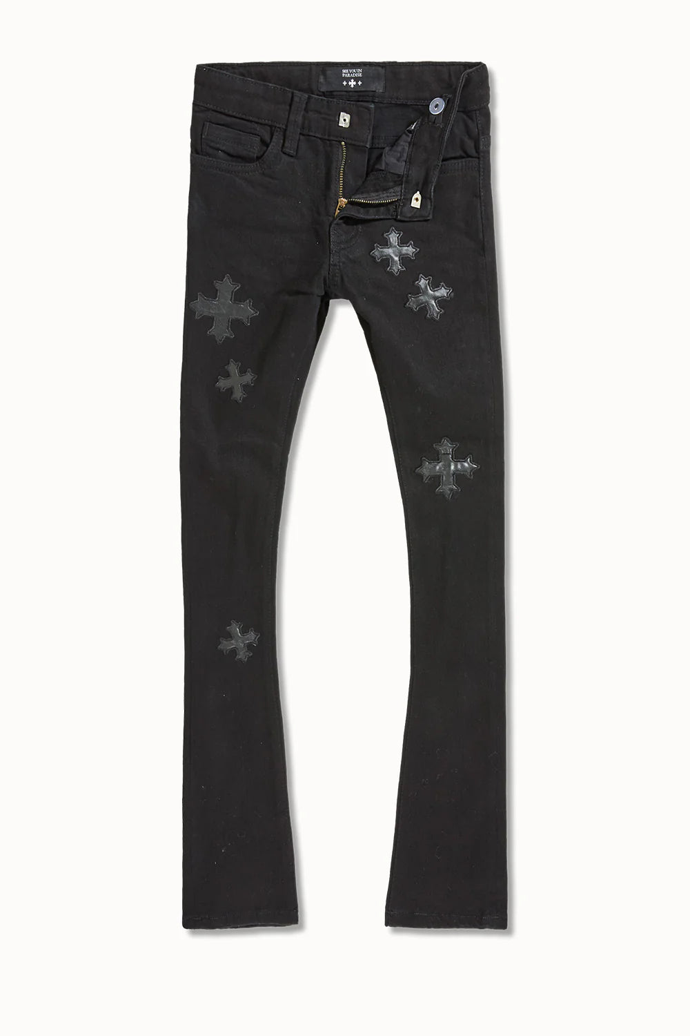 Kids Reckoning Stacked Denim (Jet Black)