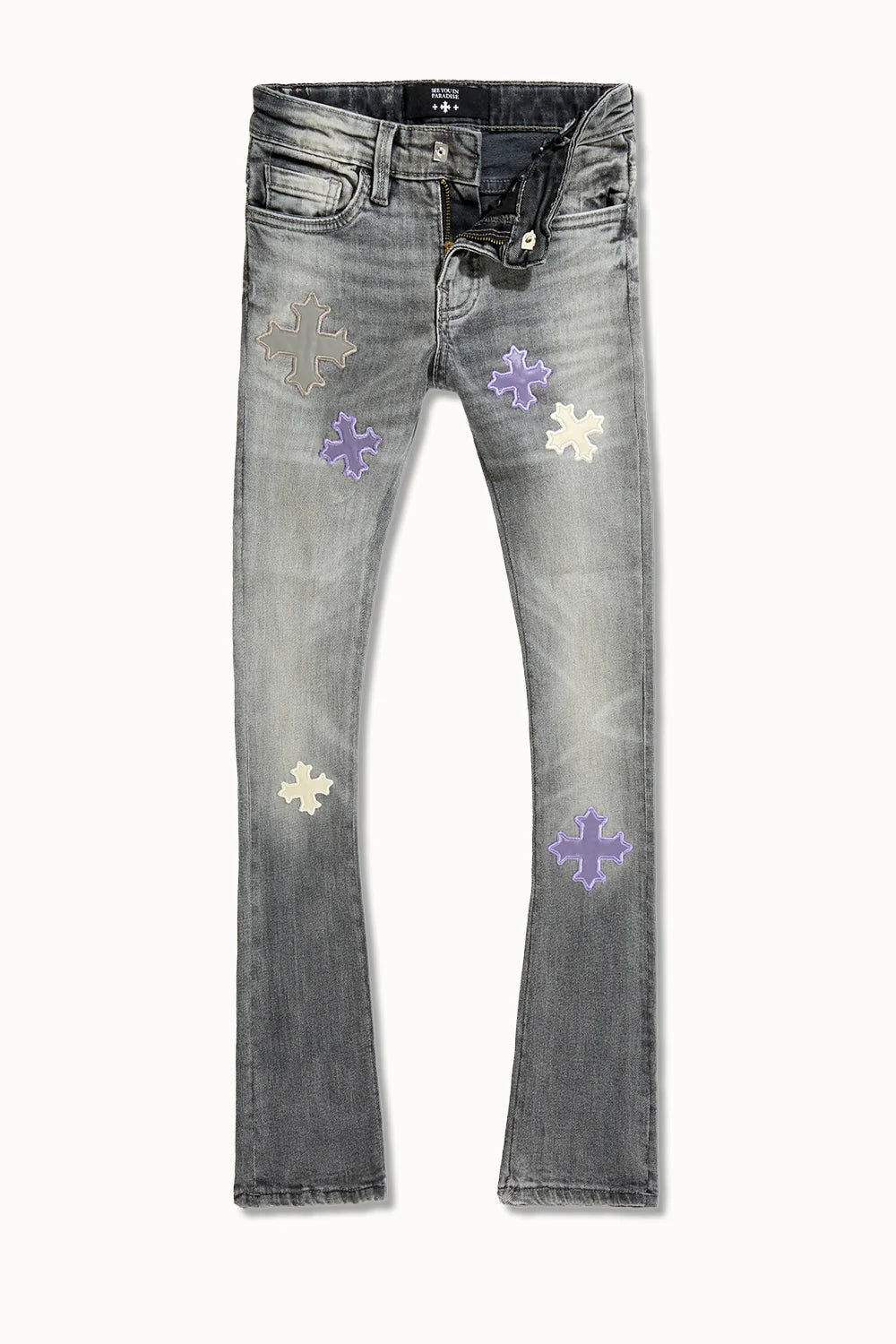 Kids Reckoning Stacked Denim (Smoked Grey)