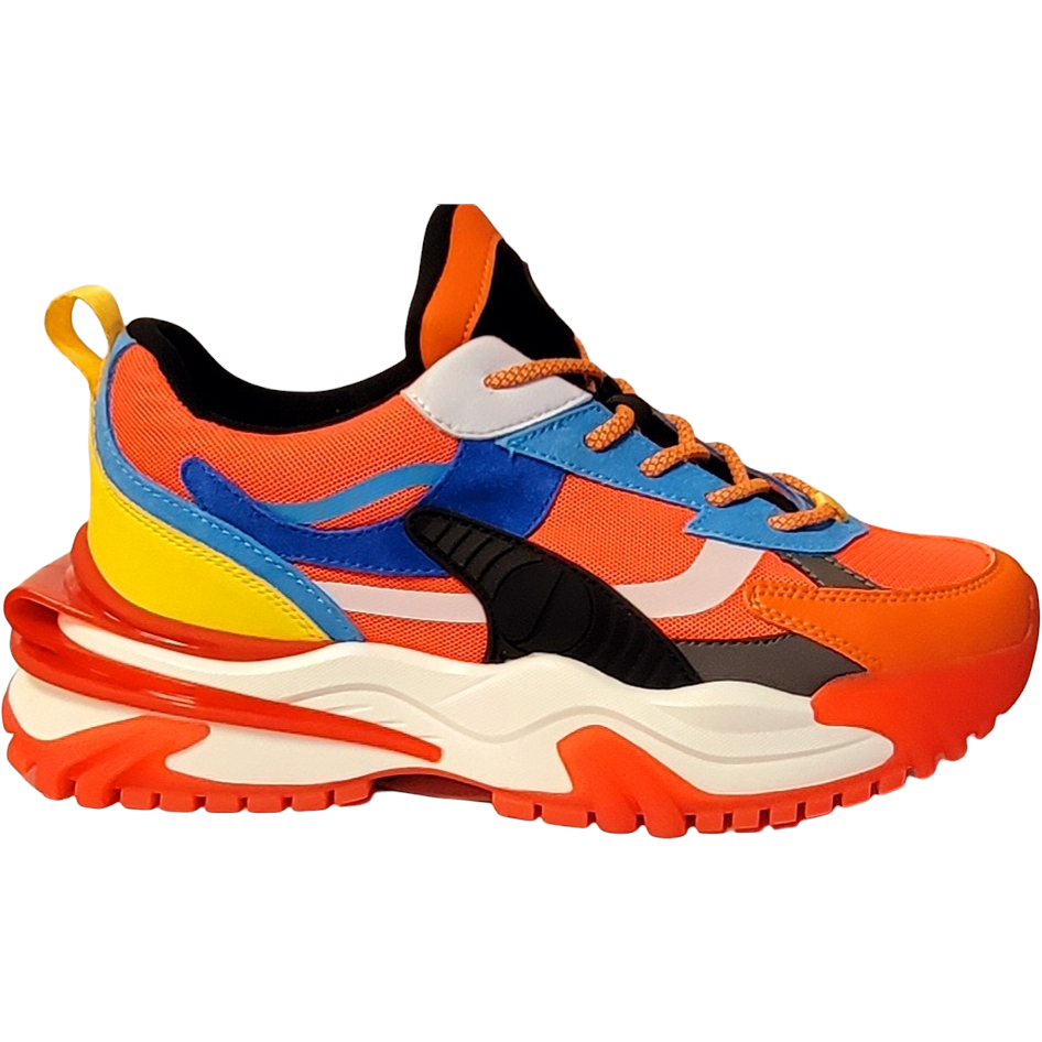 JAVI SENSE ORANGE / MULTI COLOR SNEAKER