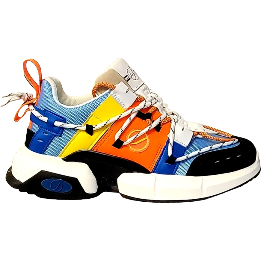 JAVI Unreal Orange B Blue SNEAKER