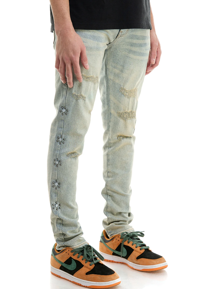 KND4642 BLUE - JEWEL SKINNY JEANS