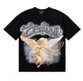 MIXED EMTIONS 2.0  ANGEL TEE - BLACK