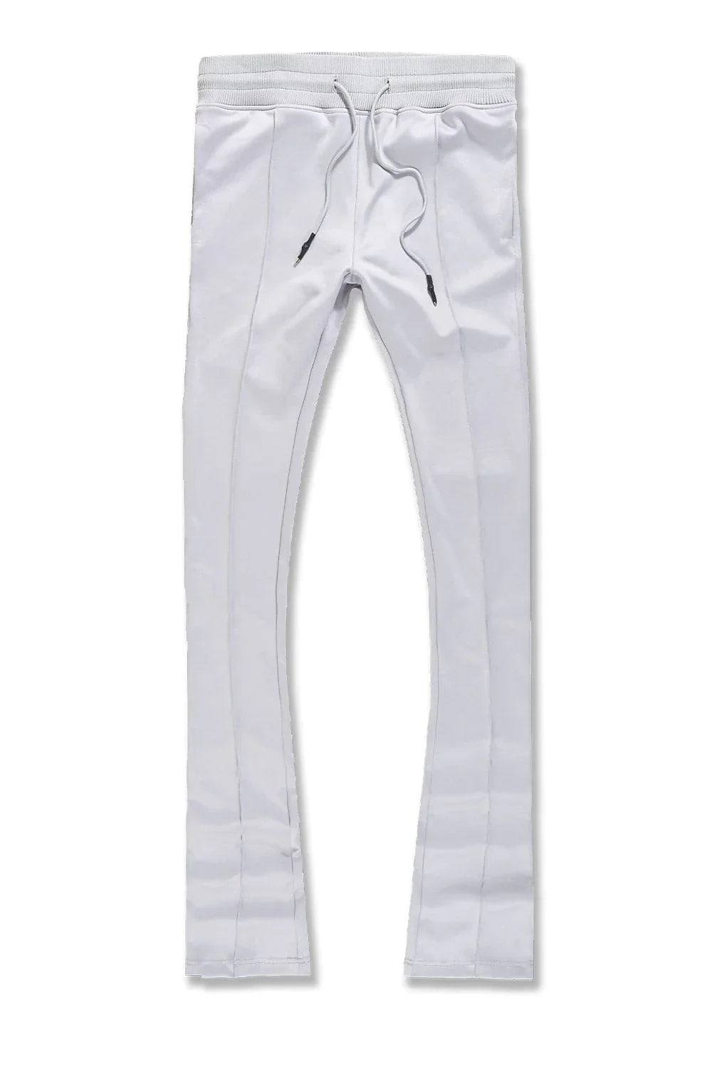 CALABRIA STACKED TRACK PANTS (CEMENT)