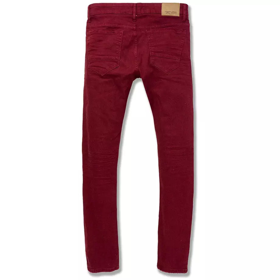ROSS - TRIBECA TWILL PANTS (BORDEAUX)