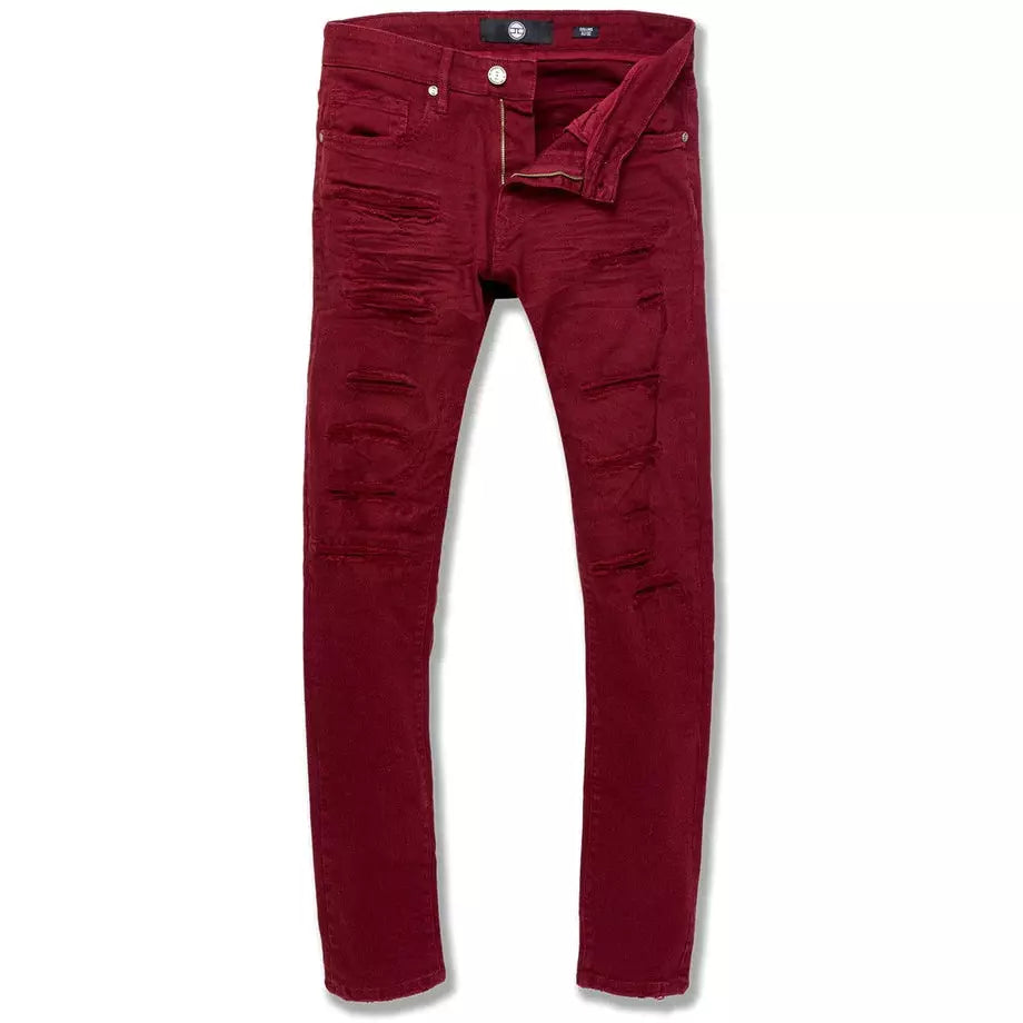 ROSS - TRIBECA TWILL PANTS (BORDEAUX)