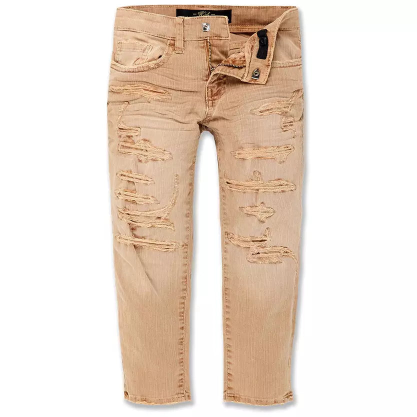 KIDS TRIBECA TWILL PANTS (PEACH)