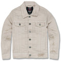 JC KIDS TRIBECA TWILL TRUCKER JACKET (LATTE)