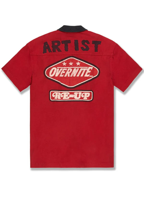 The Re-Up Mechanic Shirt - Red
