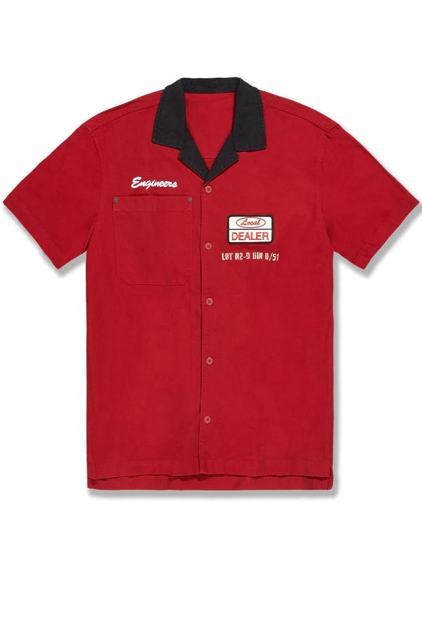 The Re-Up Mechanic Shirt - Red