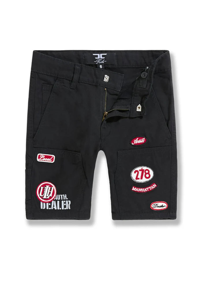 BOYS LOCAL ART DEALER SHORT - BLACK