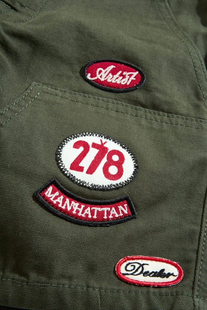 BOYS LOCAL ART DEALER SHORT - OLIVE