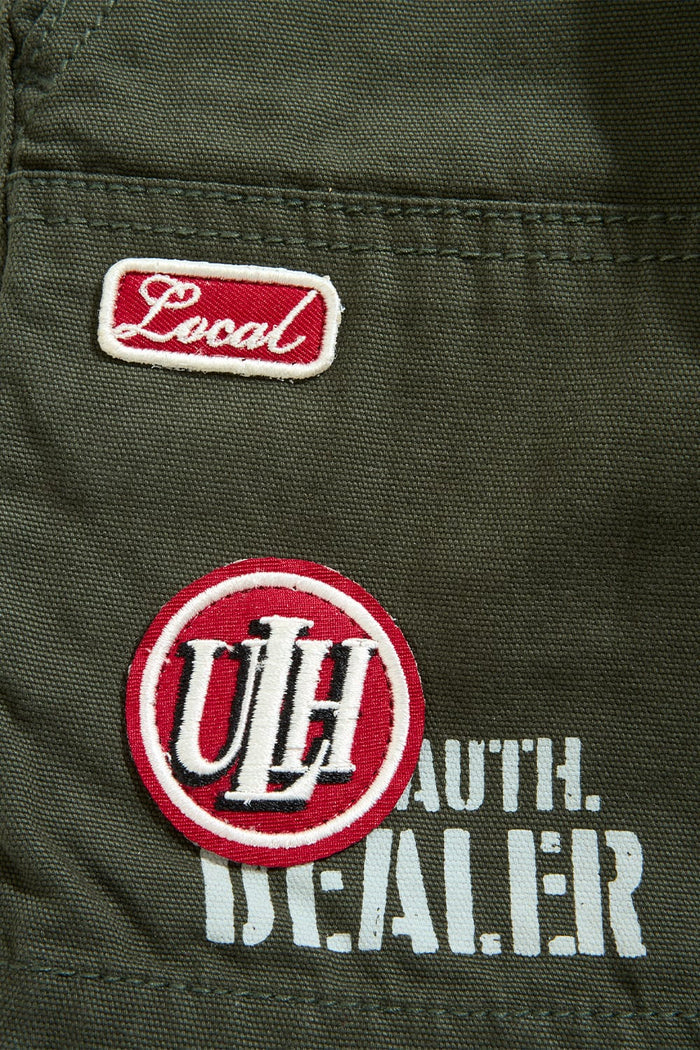 BOYS LOCAL ART DEALER SHORT - OLIVE
