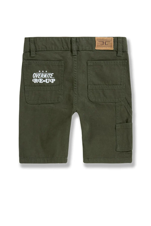 BOYS LOCAL ART DEALER SHORT - OLIVE