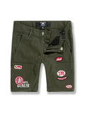 BOYS LOCAL ART DEALER SHORT - OLIVE