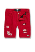 BOYS LOCAL ART DEALER SHORT - RED