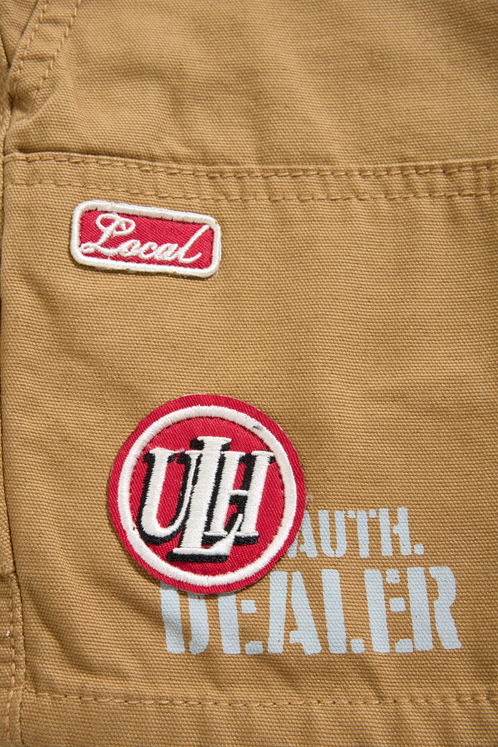 BOYS LOCAL ART DEALER SHORT - TAN