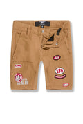 BOYS LOCAL ART DEALER SHORT - TAN