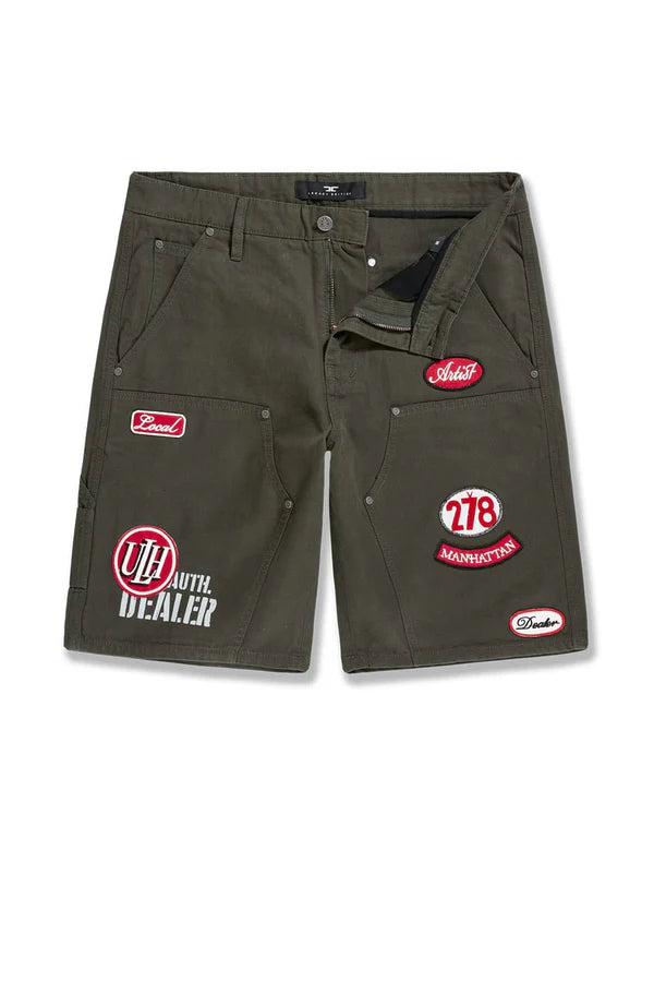 Retro - The Re-Up Shorts - Olive