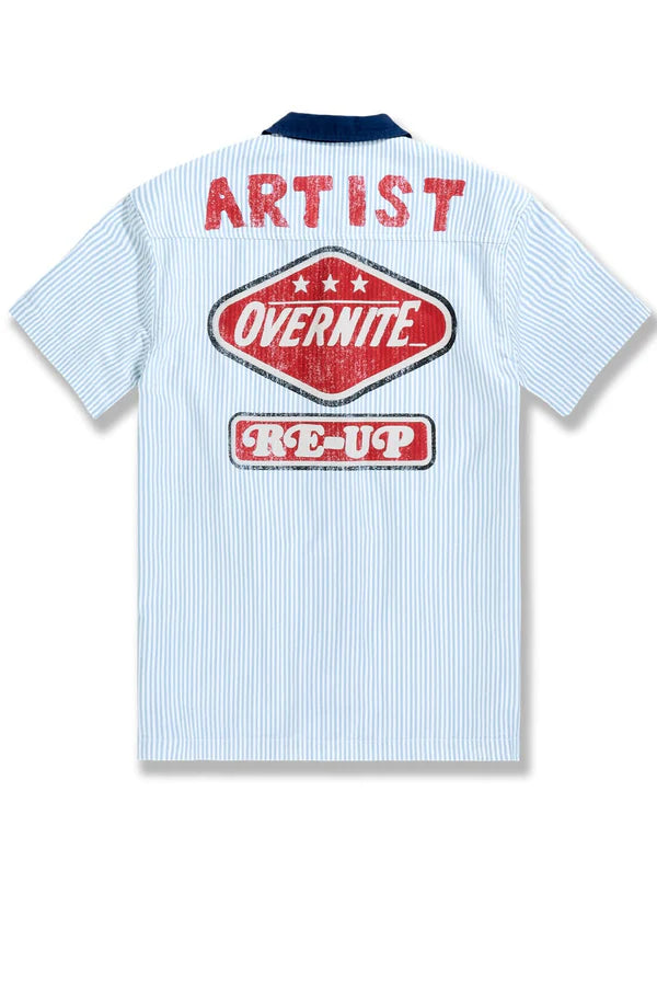 The Re-Up Mechanic Shirt - Bengal Stripe