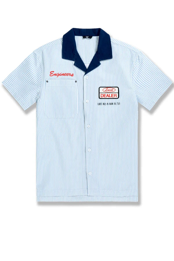 The Re-Up Mechanic Shirt - Bengal Stripe
