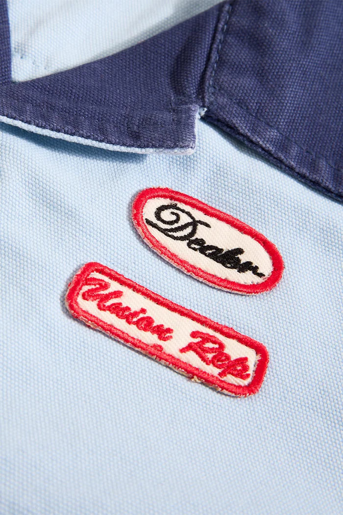 Kids The Re-Up Mechanic Shirt -Service Blue