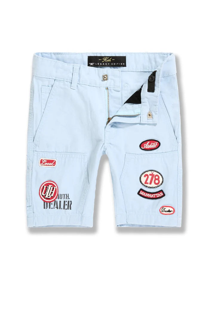 Kids The Re-Up Denim Shorts -Service Blue