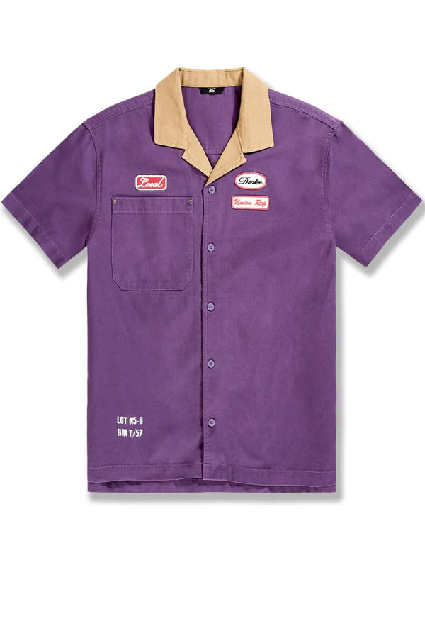 The Re-Up Mechanic Shirt - Purple