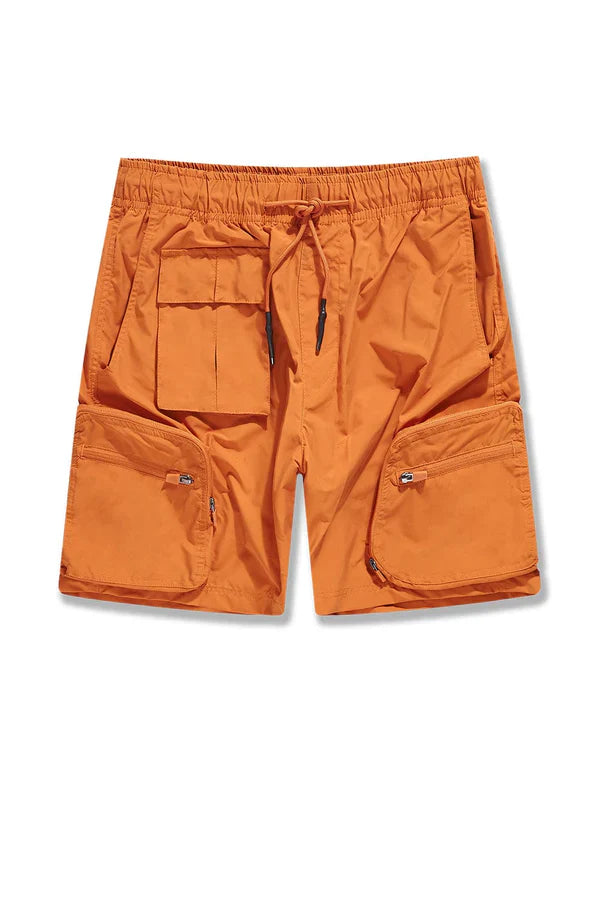 RETRO - ALTITUDE CARGO SHORTS-ORANGE