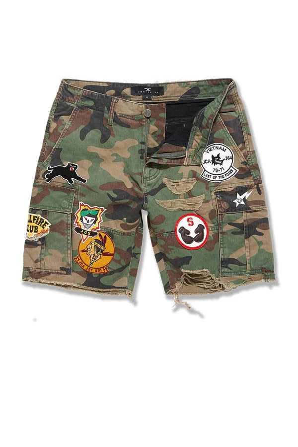 Retro - War Angel Cargo Shorts