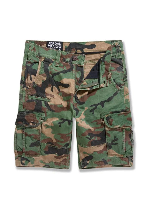 OG - Xavier Camo Cargo Shorts - Vintage Camo