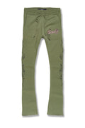 Boys Paradise Tour Stacked Sweatpants-Sage