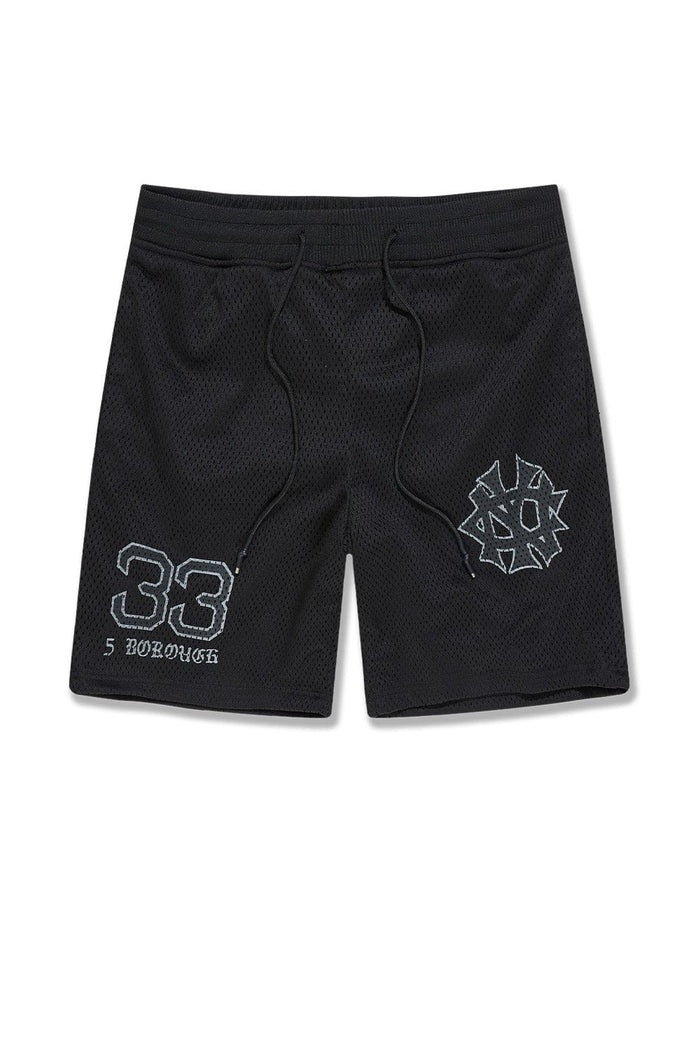 Kids 5 Borough Mesh Shorts (Black)