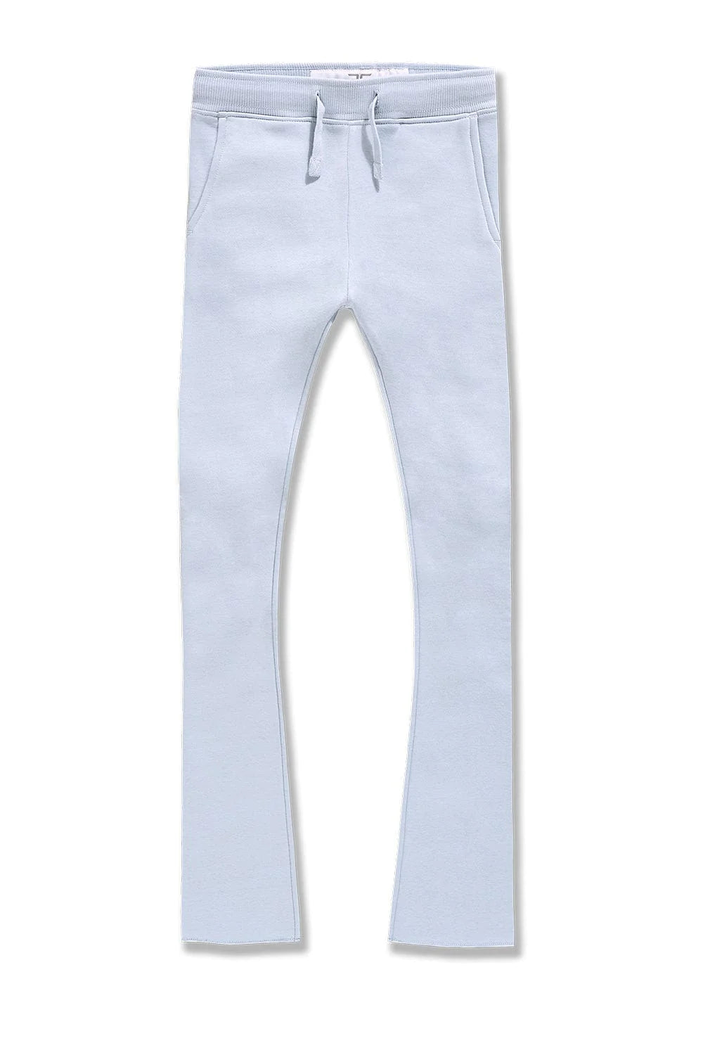 Boys Uptown Stacked Sweatpants-Lt Blue