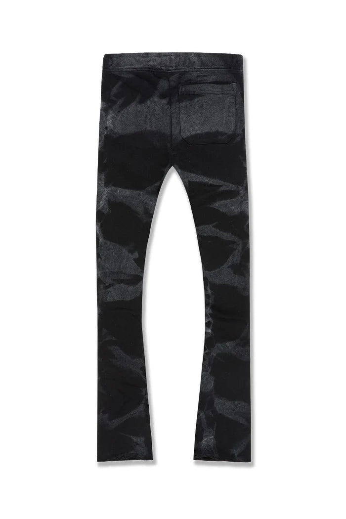 Boys Surfside Stacked Sweatpants - Black