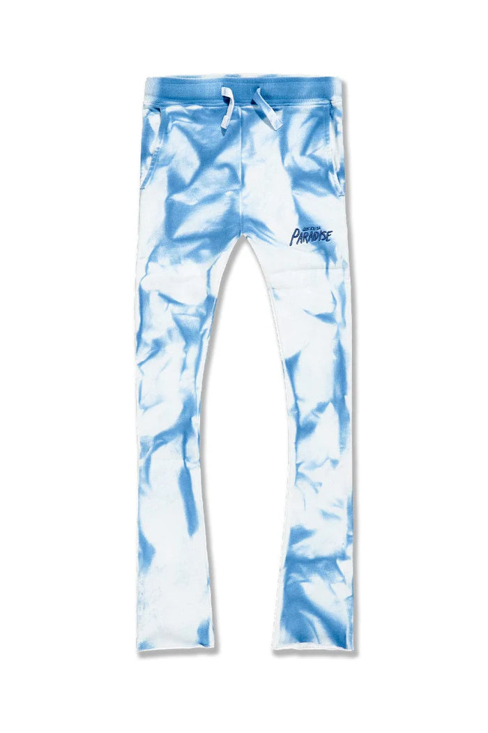 Boys Surfside Stacked Sweatpants - Blue
