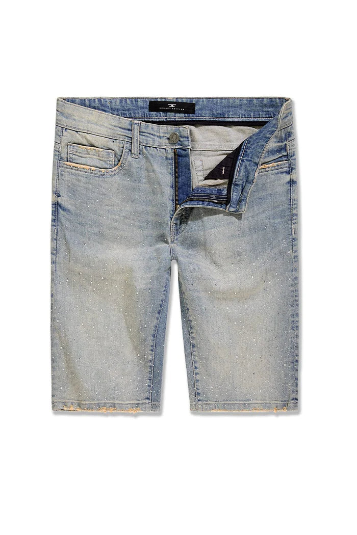OG - Radiant Denim Shorts - Cream Wash